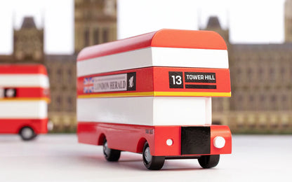 Bus Anglais en Bois Candycar World - The London Herald