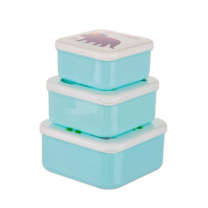 Brüllende Dinosaurier-Lunchboxen – 3er-Set