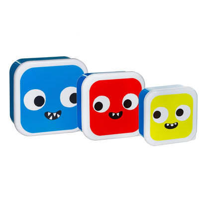 Brotdosen Monster - 3er-Set