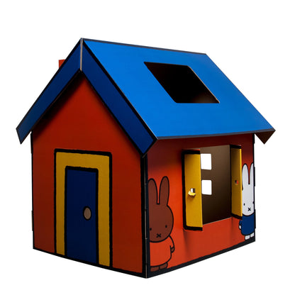 Miffy Rabbit Cardboard Playhouse