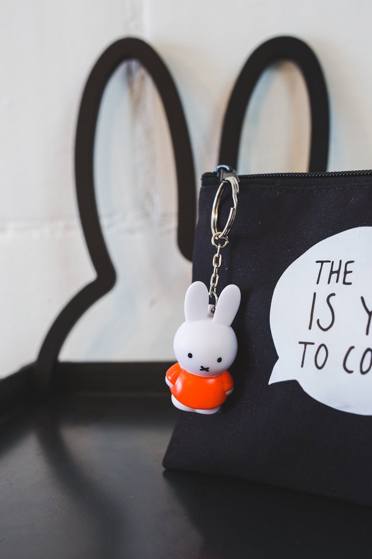 Miffy Rabbit Keychain