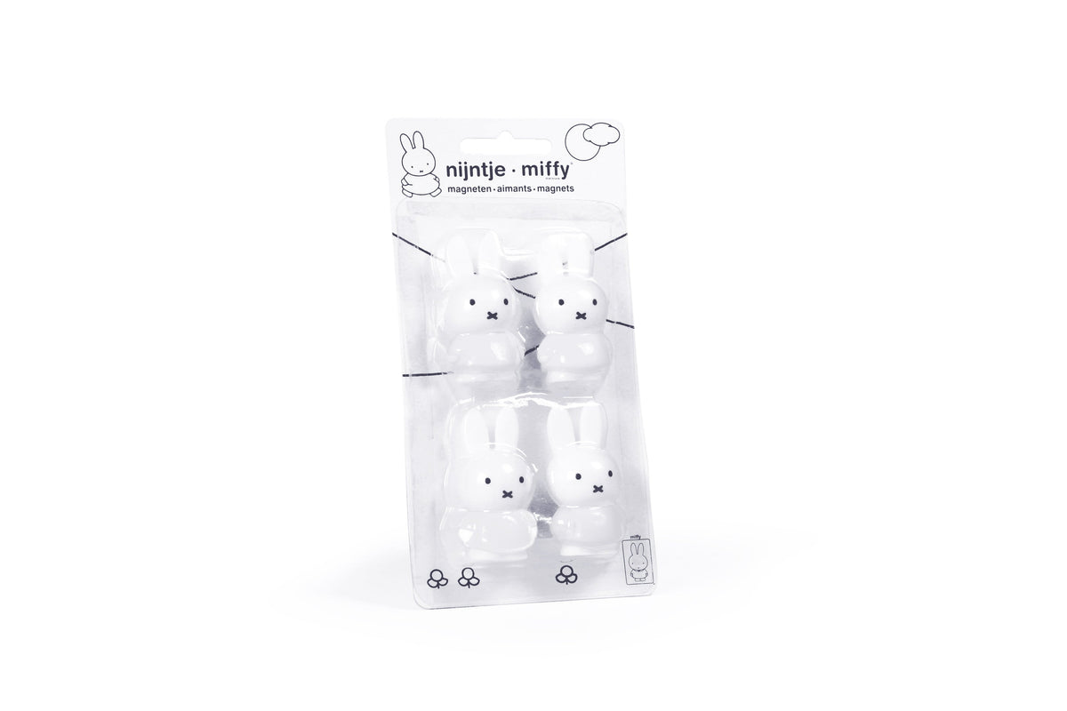 Miffy Rabbit Magnets 4-Pack
