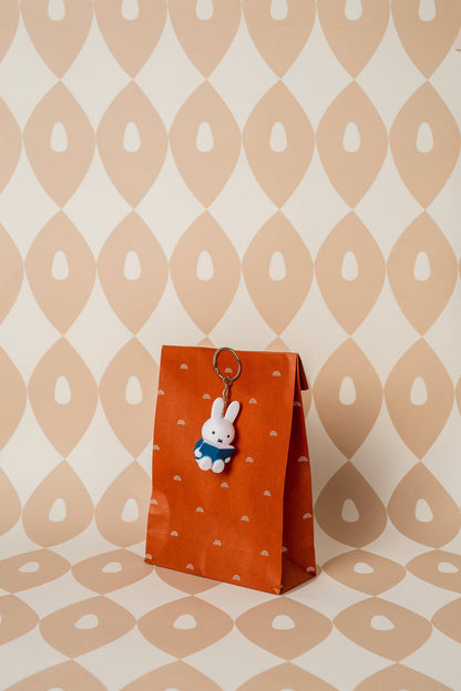 Miffy Rabbit Book Keychain