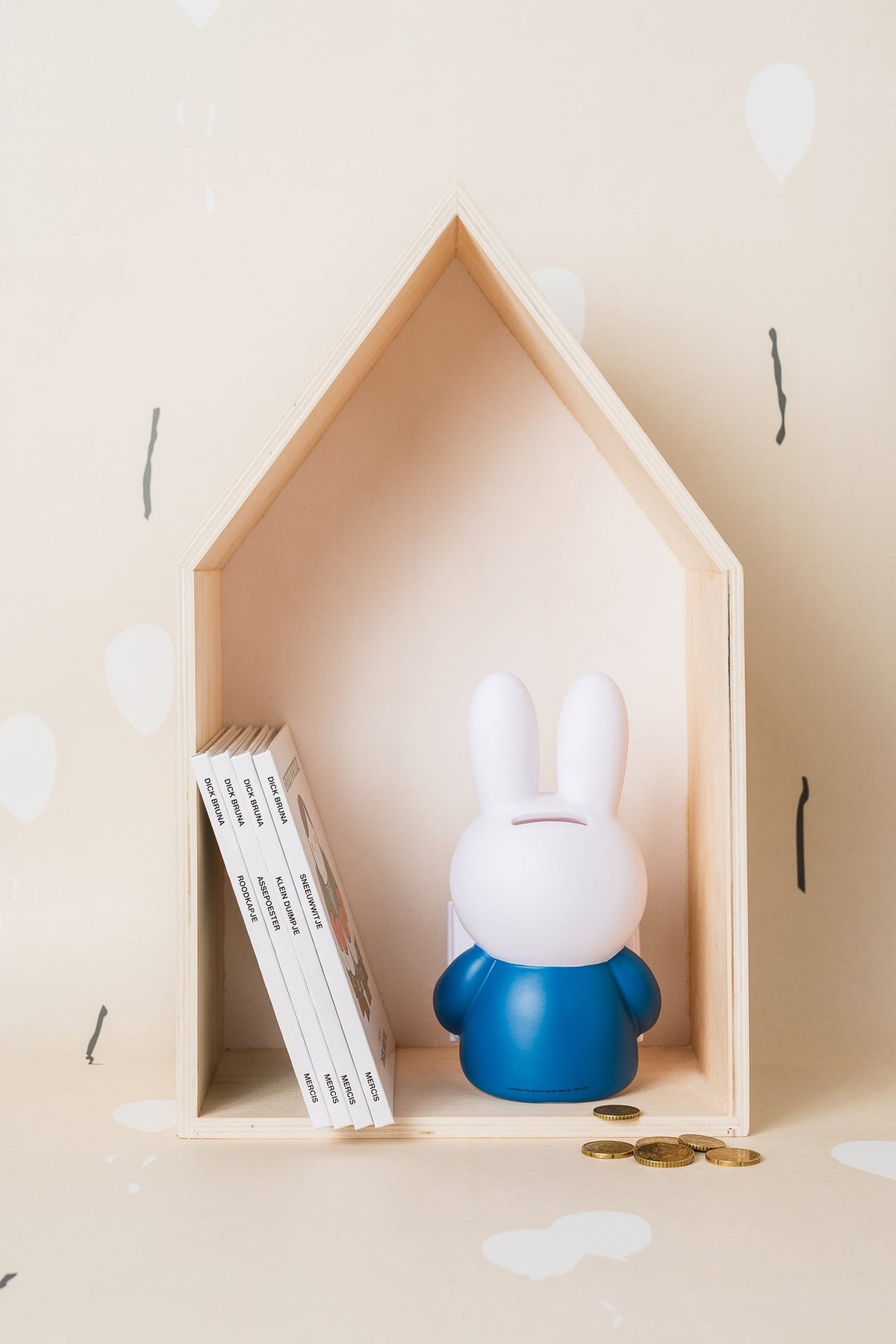 Miffy Rabbit Money Box Book