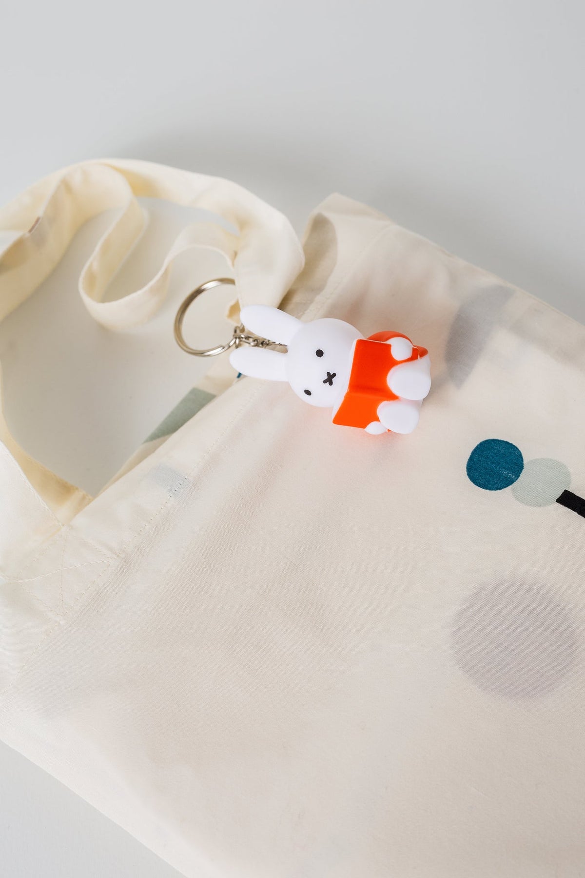 Miffy Rabbit Book Keychain