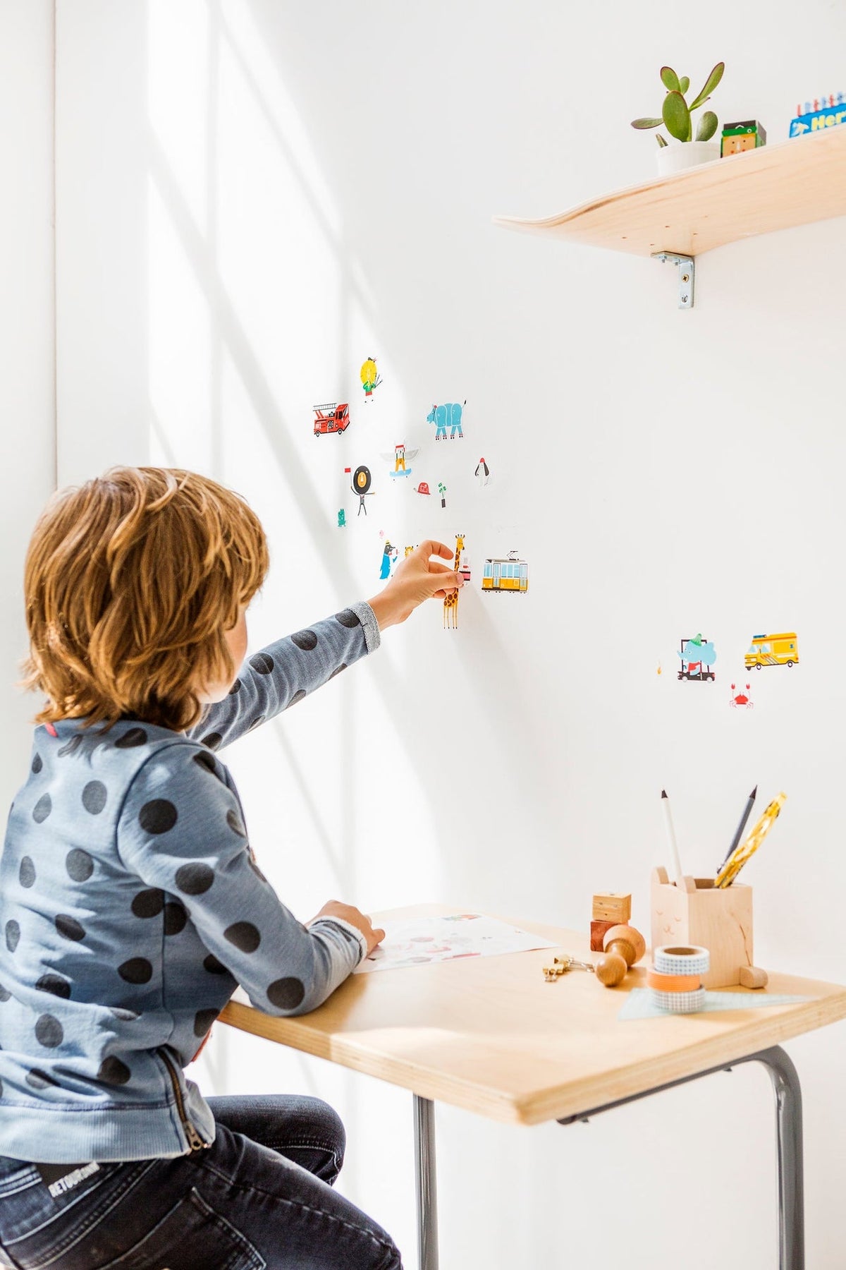 Giant Poster Sticker kleurplaten