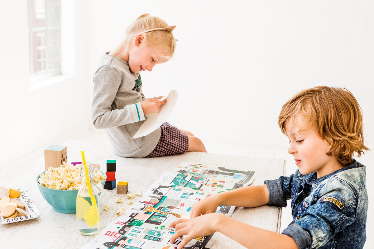 Giant Poster Sticker kleurplaten