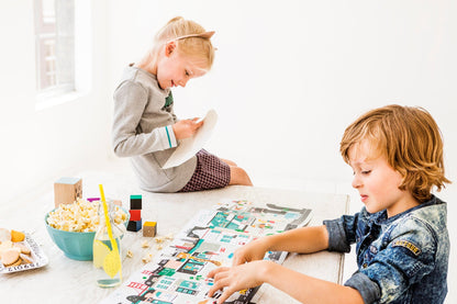 Giant Poster Sticker kleurplaten