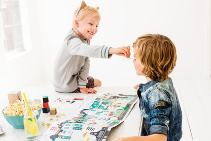 Giant Poster Sticker kleurplaten