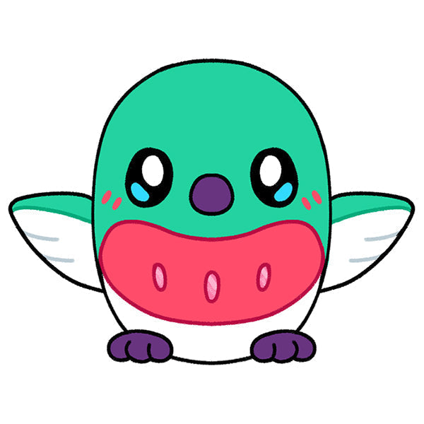 Mini Squishable Plüschtier – Kolibri-Baby