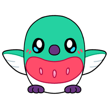 Mini Squishable Plüschtier – Kolibri-Baby