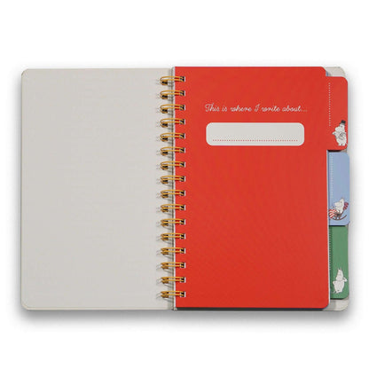 Carnet Moomin - spirale A5 In a Spin
