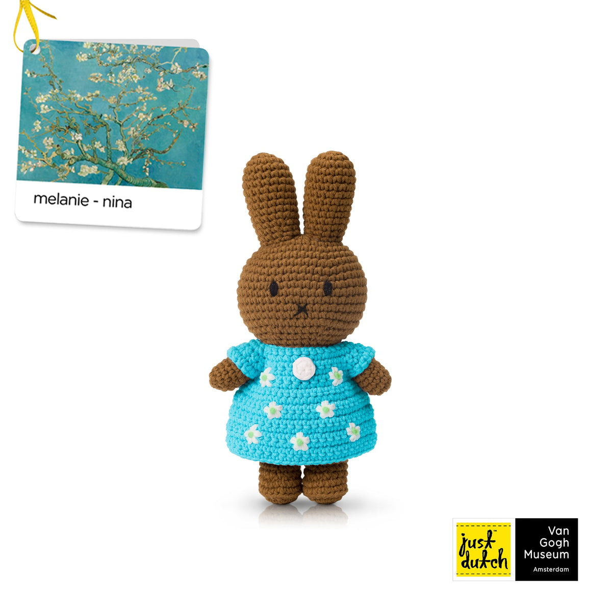 Peluche Mélanie – Robe Amandier en Fleurs