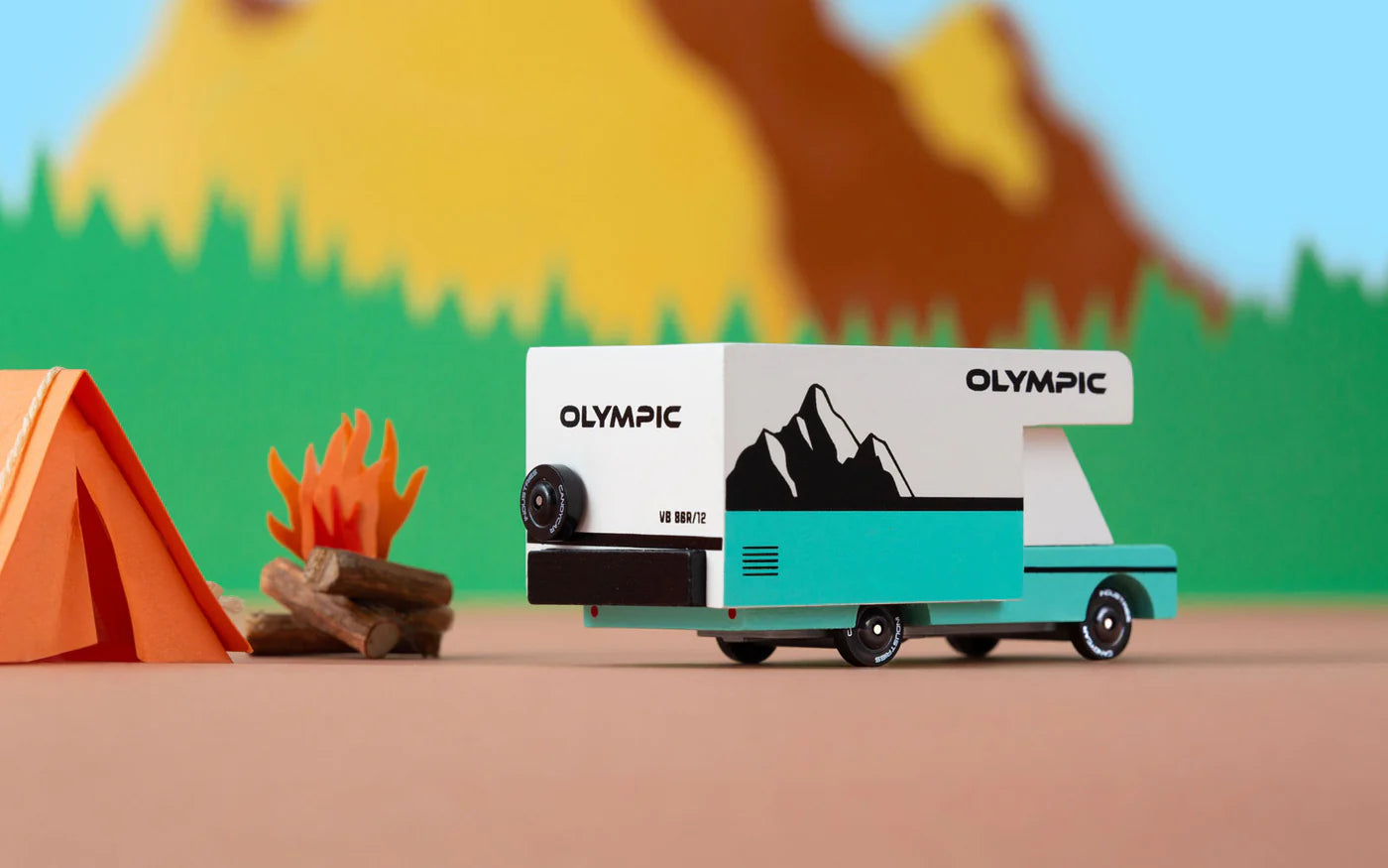 Candycar World Wooden Campervan - Olympic RV