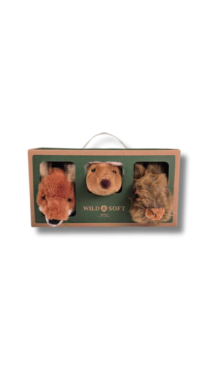Mini têtes décoratives : Coffret Forest - Wild & Soft