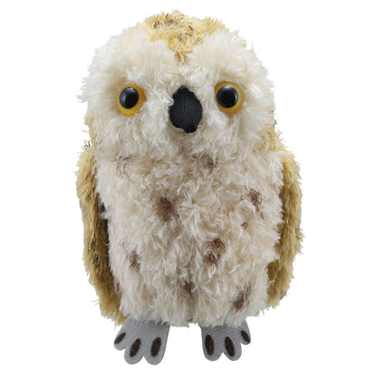 Owl Plush – Fawn – Finger Puppet