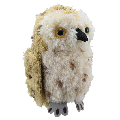 Owl Plush – Fawn – Finger Puppet