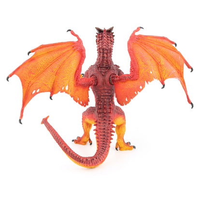 Figurine Dragon King de feu Papo - créature fantastique