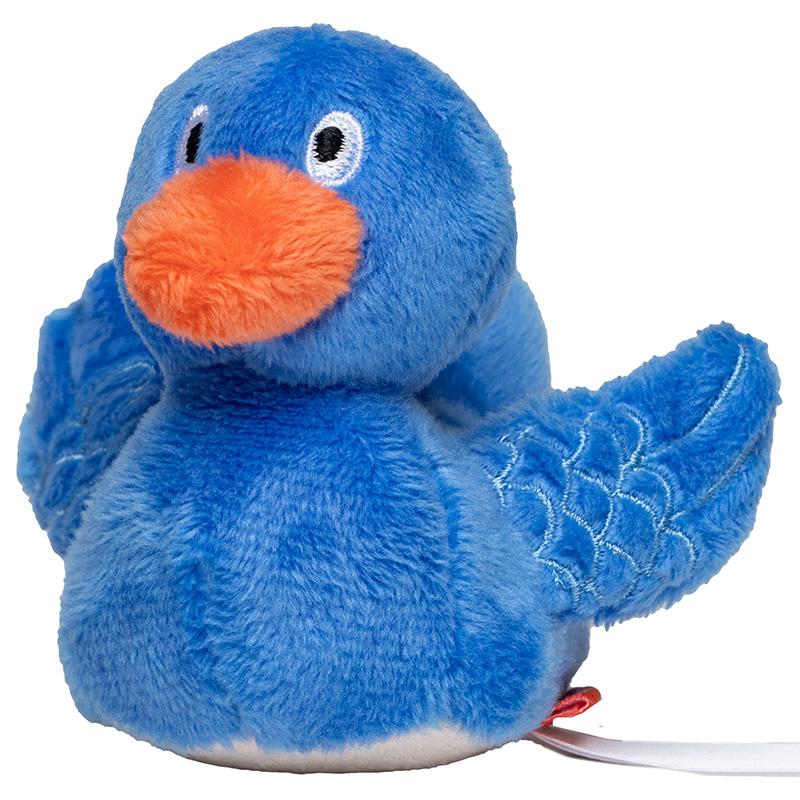 Peluche caneton Schmoozies MBW – Bleu