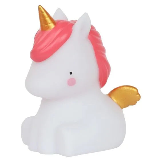 Petite Veilleuse Licorne Dorée A Little Lovely Company - OFCK.fr