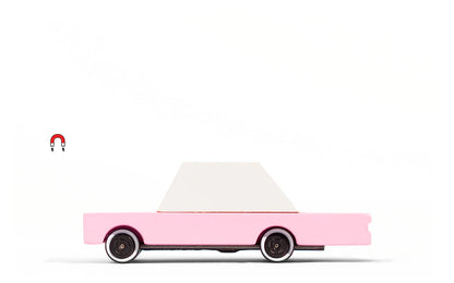 Candycar World Holzauto – Rosa Limousine