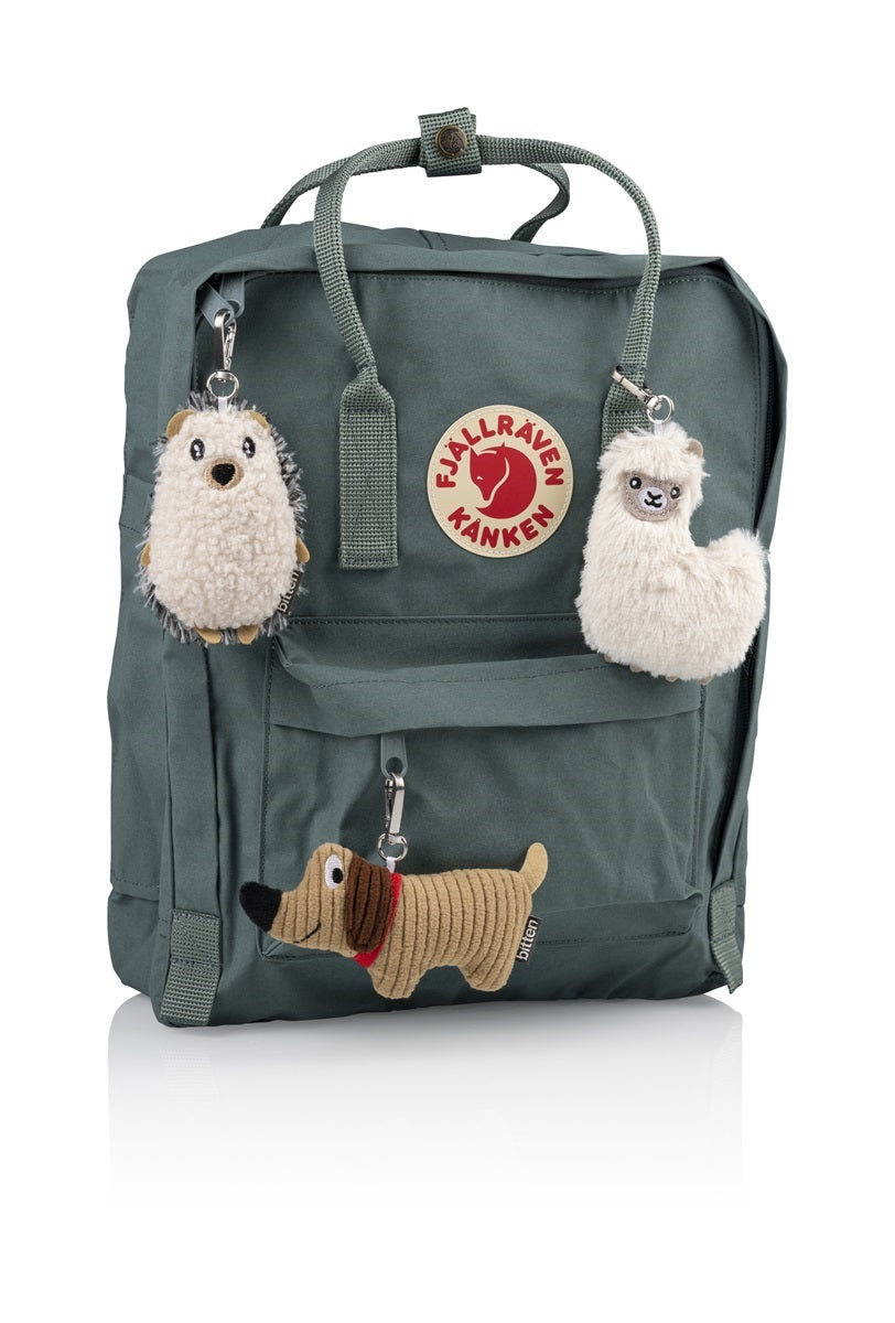 Flauschiger Lama Schlüsselanhänger