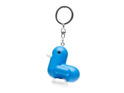Cyan Duck Keychain CMYK
