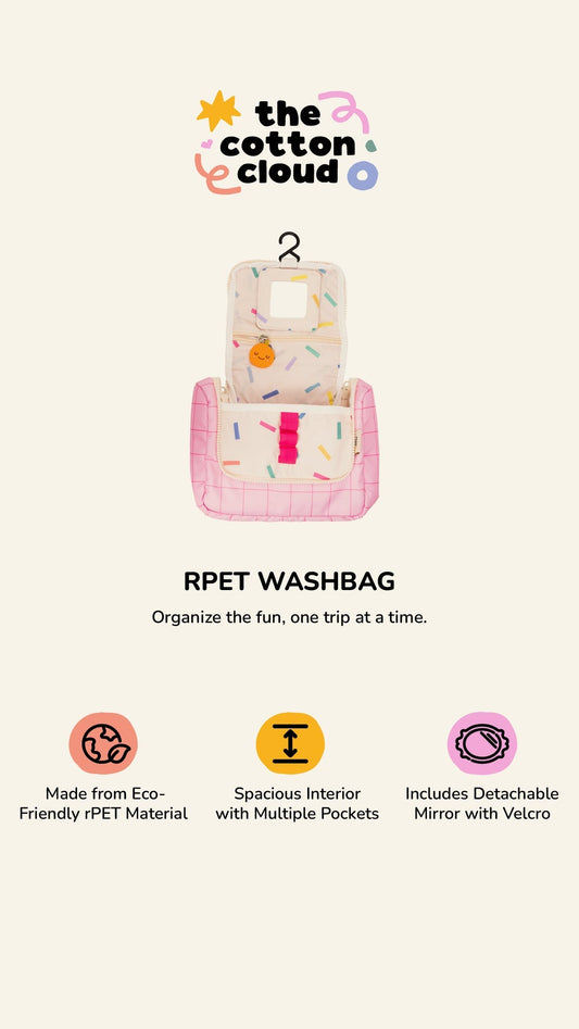Kulturtasche rPET Mandy die Mandarine