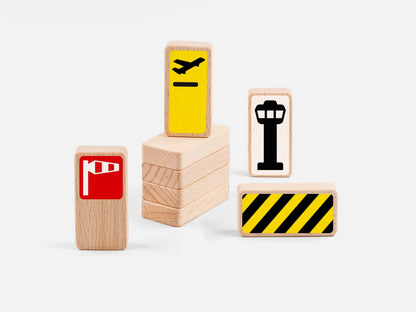 Waytoplay Roadblocks Airport Signs - panneaux d'aéroport