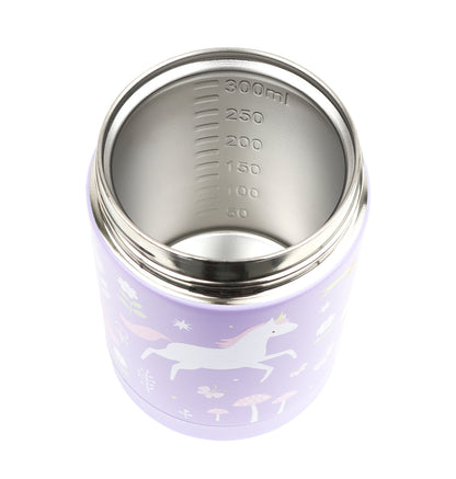 Pot alimentaire isotherme en inox - Unicorn Dreams – vue 5 – A Little Lovely Company