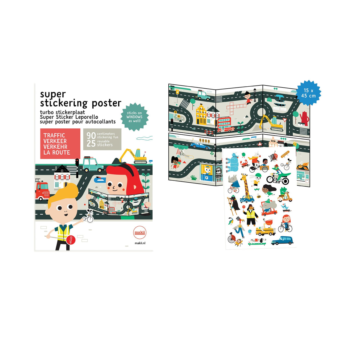 Coloring Poster Sticker