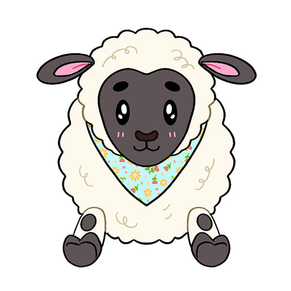 Peluche Mini Squishable – Agneau de Printemps