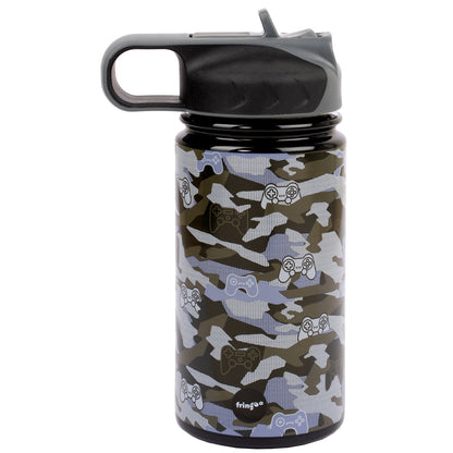 Acier inoxydable Gourde avec paille 350ml – Game Pad Camo