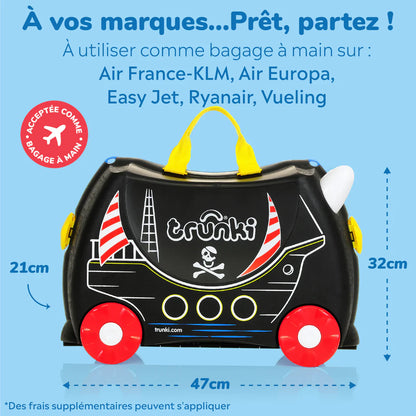 Trunki Ride On - Pedro le Bateau Pirate