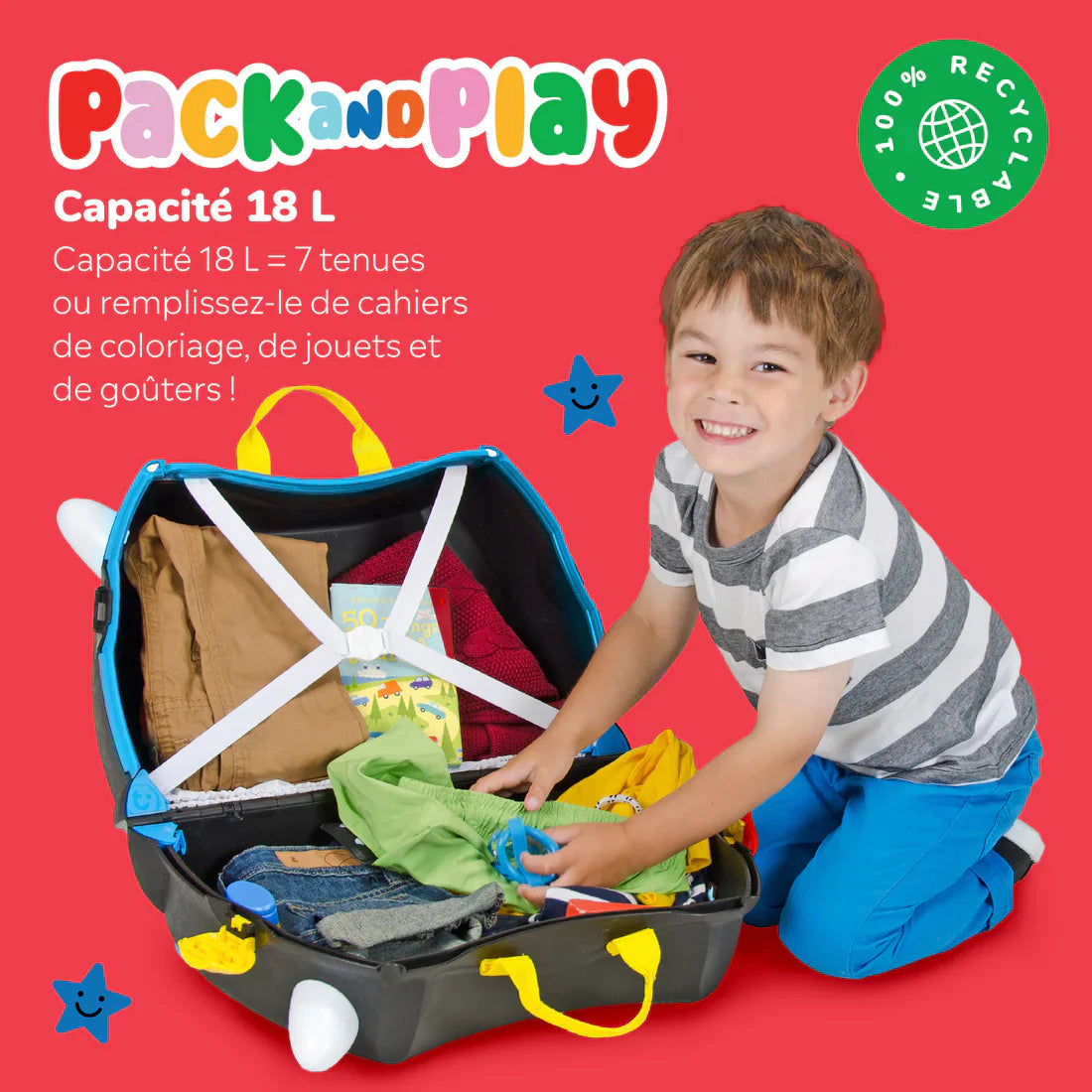 Trunki Ride On - Pedro le Bateau Pirate