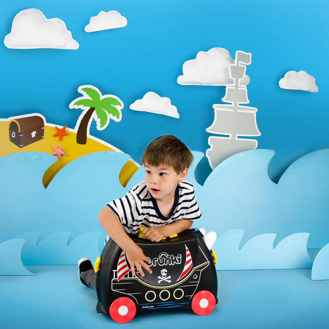 Trunki Ride On - Pedro le Bateau Pirate