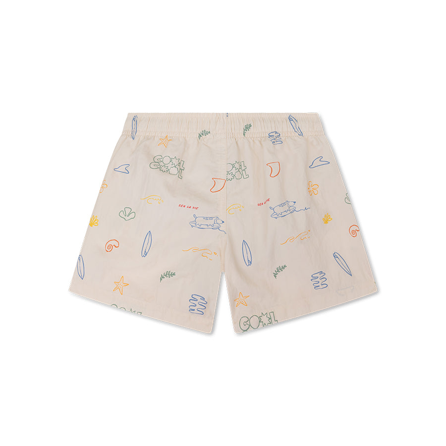 Swim Shorts - Multicolored - Surfer