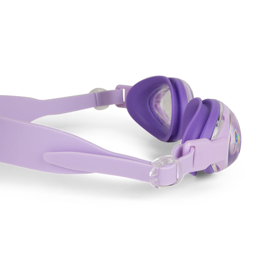 Lunettes de natation - Violet - Fleur