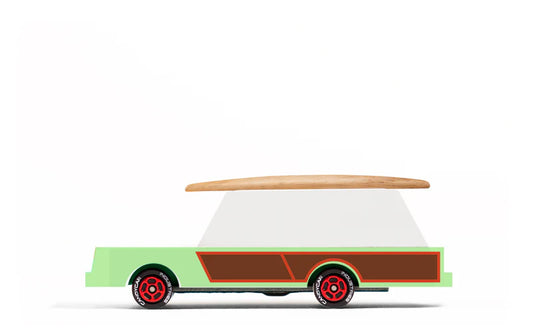 Candycar World Wooden Car - Surf Wagon