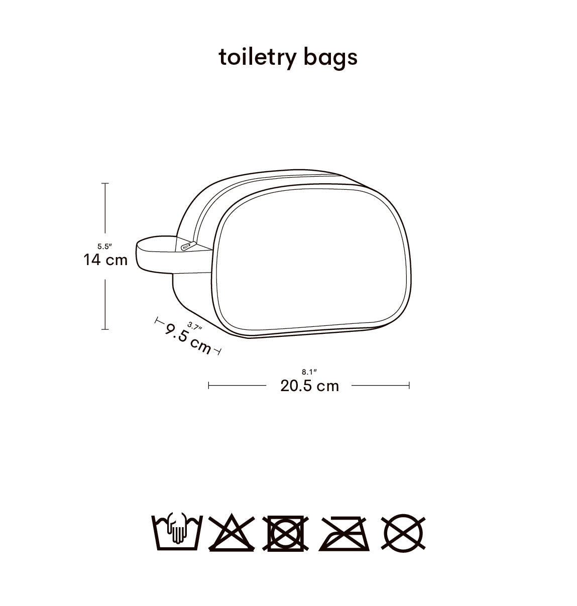 Trousse de toilette enfant - Jungle – vue 8 – A Little Lovely Company