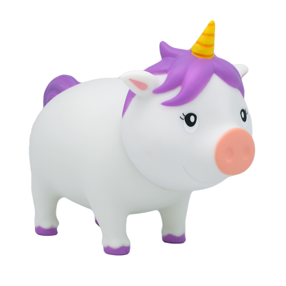 Cochon Licorne Blanche