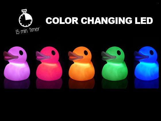 Pink Duck Night Light
