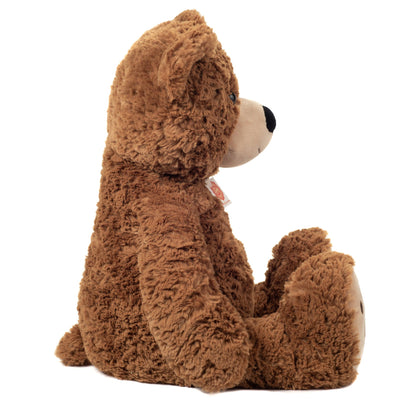 Peluche Ours Brund avec Pattes Brodées – 55 cm - Teddy Hermann