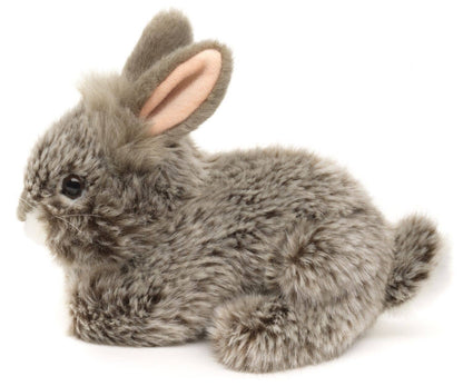 Angora Rabbit Plush Toy - Grey