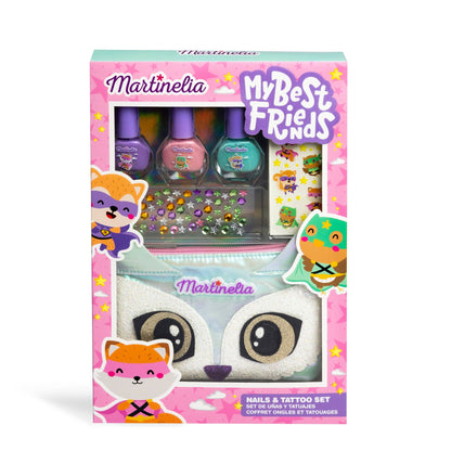 Children's nail polish and tattoo set