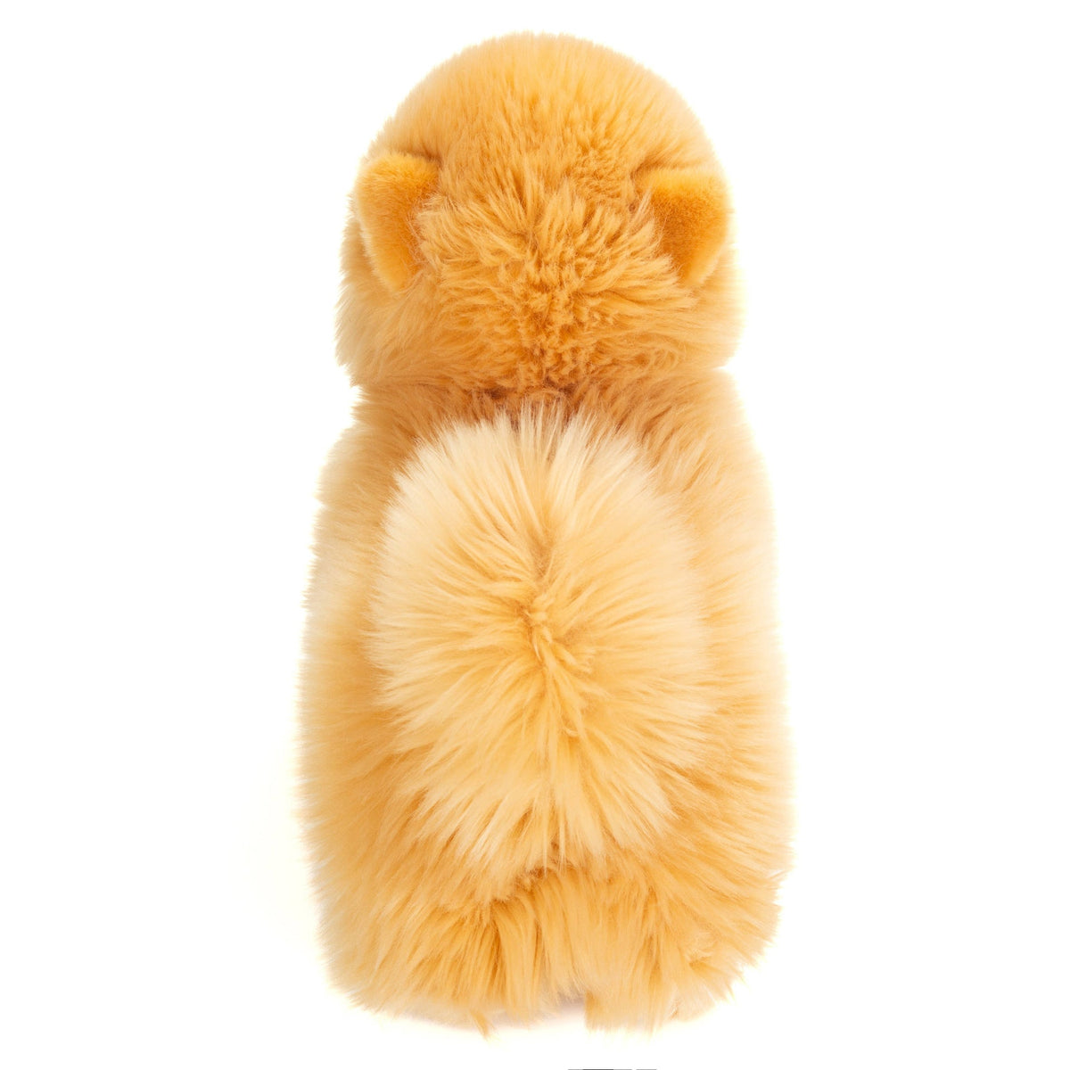 Peluche Spitz nain doré Teddy Hermann 23 cm - profil
