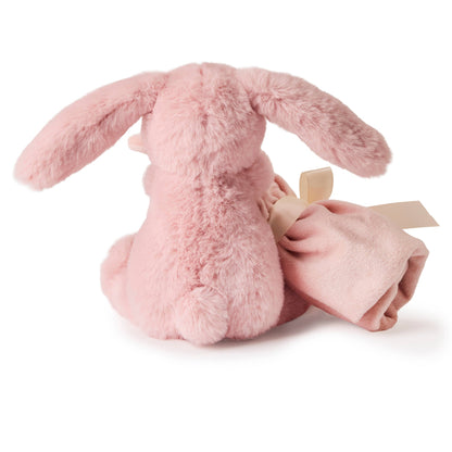 Peluche Lapin Rose avec Doudou – 15 cm