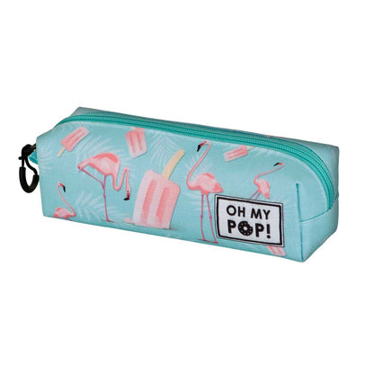 Square Pencil Case FAN 2.2 Oh My Pop! "Ice Flamingo"