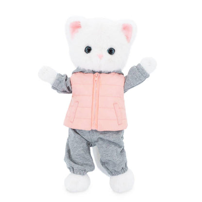 Peluche, Lucky Kitty, Lucky Sophie : Promenade sportive 38 cm, dès 3 ans