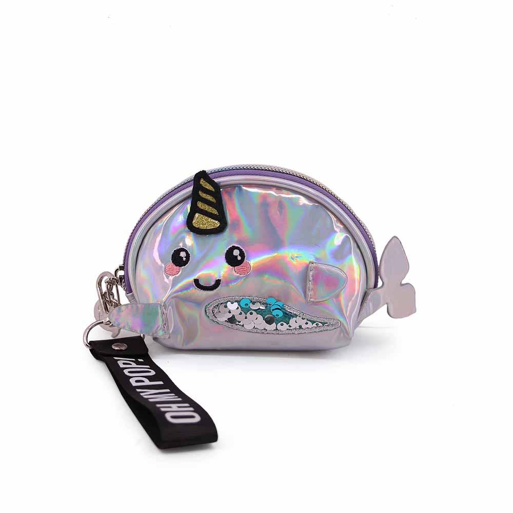 Oh My Pop! Narwhal Oval Purse